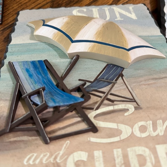 Beachcombers home decor paradise oasis sign beach summer lake house ocean happy - Picture 5 of 9